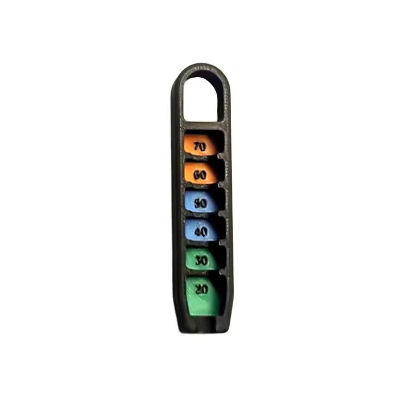 20Mm - 70Mm Golf Elastic Rubber Tees Golf Practice Tees Silicone Durable Golf Tee Golf Limited Ball Tee Golf Training Accessori